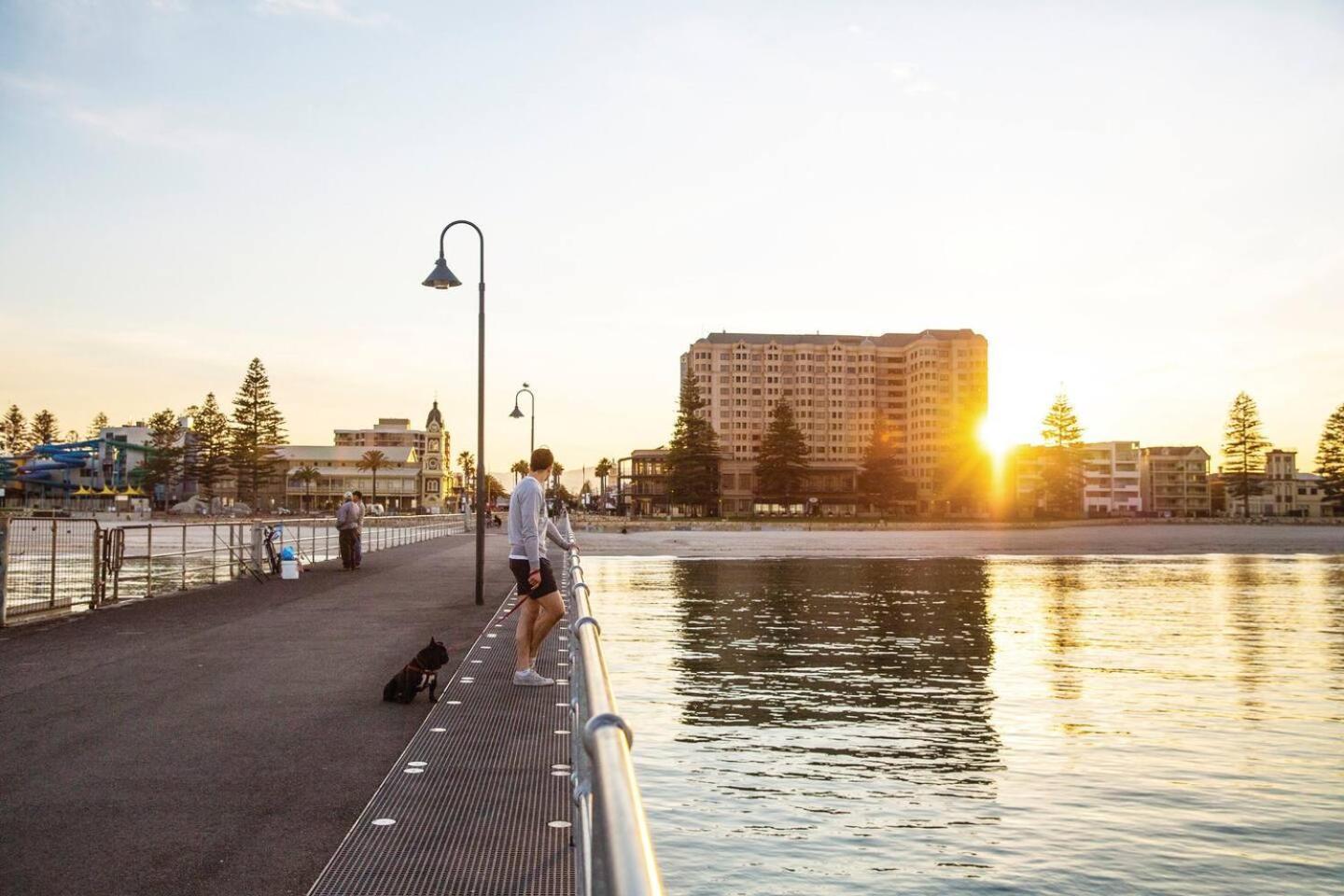 "Ocean Sunset" Glenelg Central Studios Exteriér fotografie